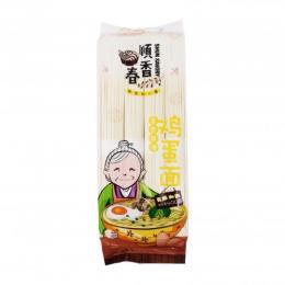 【終売】順香春鶏蛋麺(タマゴ麺) 400g/pc